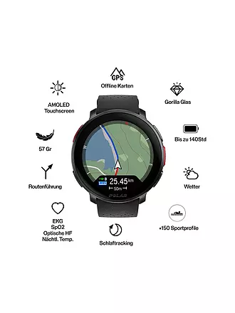 POLAR | GPS-Multisport Vantage V3 S-L | schwarz